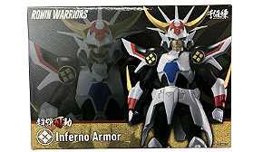 Action Figures Ronin Warriors Inferno Armor Ryo Sanada Seminovo - Sentinel