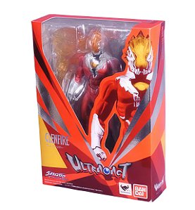 Action Figure Glen Fire Serie Ultraman Zero Seminovo Ultra-Act - Bandai
