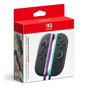 Controles Joy-Con 2 Roxo Claro e Verde Claro - Nintendo Switch 2