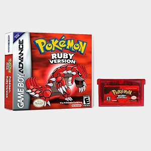 Pokémon Ruby Version Seminovo - Game Boy Advance