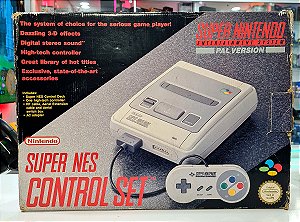 Console Super NES Control Set PAL Version Seminovo - SNES