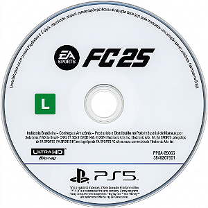 EA FC 25 Seminovo Sem Capa - PS5