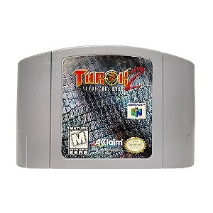 Turok Dinosaur Hunter Seminovo N64 - Nintendo 64