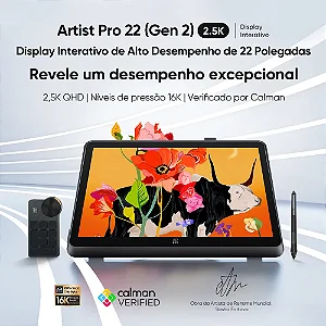 Display Interativo Artist Pro 22 Gen 2 Seminova - XP Pen