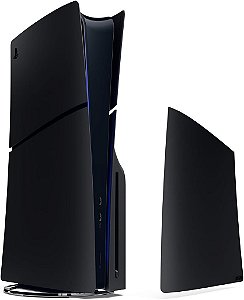 Tampa Console Playstation 5 Slim Midnight Black C/ Detalhes Seminovo - PS5