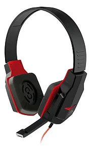 Headset Gamer P2 Preto Vermelho PH073 Seminovo -  Multi