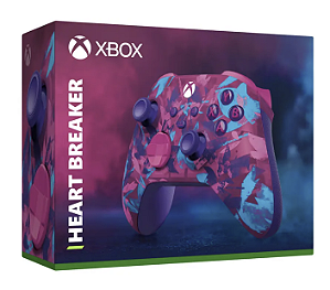 Controle sem Fio Xbox Heart Breaker Special Edition - Xbox One Series X|S Windows Android iOS
