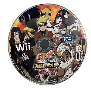 Naruto Shippuden: Gekitou Ninja Taisen! Special - Disco (Japonês) - Seminovo - Nintendo Wii