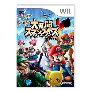 Super Smash Bros. X (Japonês) - Seminovo - Nintendo Wii