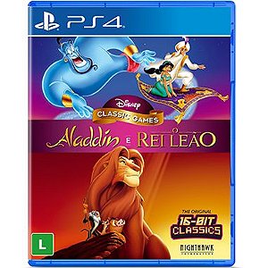 Disney Classic Games Aladdin e O Rei Leão - PS4