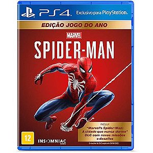 Marvel Spider-Man – Edição Jogo do Ano Seminovo – PS4