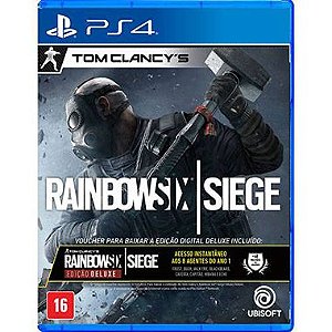 Tom Clancys Rainbow Six Siege Com Vouncher Edição Deluxe – PS4