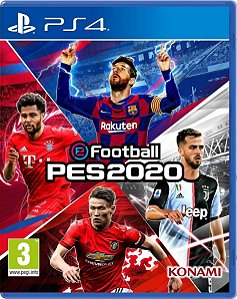 PES Pro Evolution Soccer 2020 Seminovo – PS4