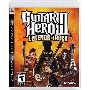 Guitar Hero 3 Legends of Rock Seminovo – PS3