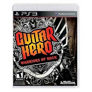 Guitar Hero Warriors Of Rock Seminovo – PS3