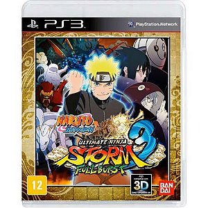 Naruto Shippuden Storm 3 Full Burst Seminovo – PS3