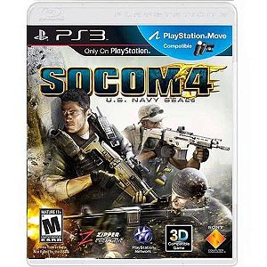 Socom 4 U.S. Navy Seals Seminovo – PS3