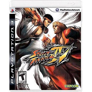 Street Fighter IV Seminovo – PS3