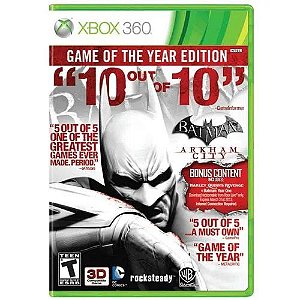 Batman: Arkham City GOTY Seminovo - Xbox 360