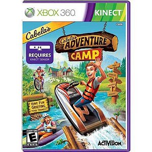 Cabela’s Adventure Camp Kinect Seminovo – Xbox 360