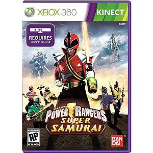 Power Rangers Super Samurai Kinect Seminovo – Xbox 360