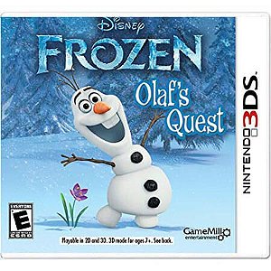 Frozen Olaf’s Quest Seminovo – 3DS