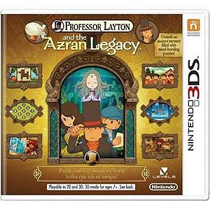 Professor Layton And The Azran Legacy Seminovo – 3DS