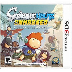 Scribblenauts Unmasked A Dc Comics Adventure Seminovo – 3DS