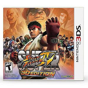 Super Street Fighter 3D Edition Seminovo – 3DS