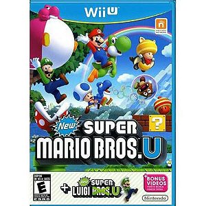 New Super Mario Bros. U + New Luigi U Seminovo – WII U