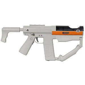 Adaptador de Disparo Sharp Shooter Playstation Move Não acompanha Controles Seminovo – PS4 / PS3