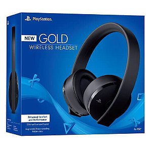 Headset Gold Wireless - PS4