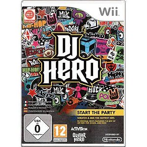 DJ Hero Seminovo – Wii