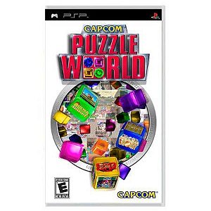 Capcom Puzzle World Seminovo – PSP