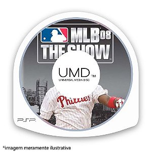 MLB 08 The Show (SEM CAPA) Seminovo – PSP