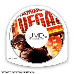 Rainbow Six Vegas (SEM CAPA) Europeu Seminovo – PSP