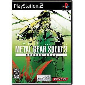 Metal Gear Solid 3 Subsistence Seminovo – PS2