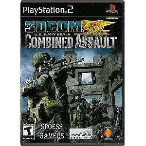 Socom U.S Navy Seals Combined Assault Seminovo – PS2