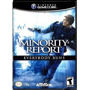 Minority Report Seminovo – Nintendo GameCube