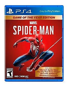 Marvel Spider-Man Game Of The Year Edition - PS4