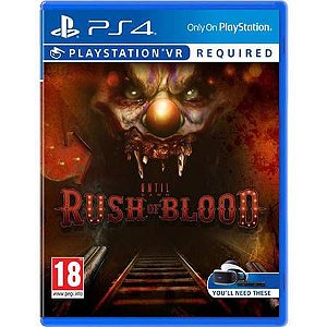 Until Dawn Rush Of Blood PS VR Seminovo - PS4