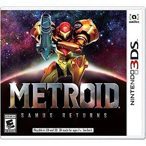 Metroid Samus Returns Seminovo – 3DS