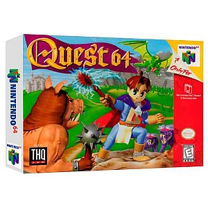 Quest 64 Seminovo - Nintendo 64 - N64
