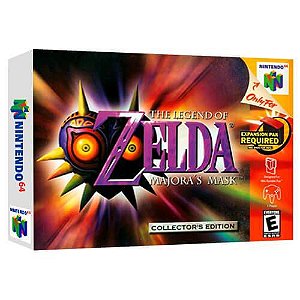 The Legend Of Zelda Majora's Mask Seminovo - Nintendo 64 - N64