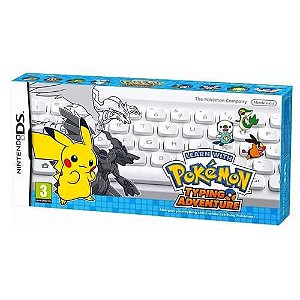 Teclado Aprende Com Pokémon Aventura Entre Teclas Nintendo - DS