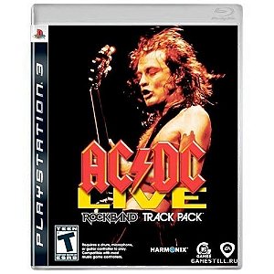 AC/DC Live Rock Band Track Pack Seminovo - PS3