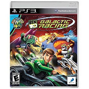 Ben 10 Galactic Racing Seminovo - PS3