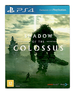 Shadow Of The Colossus Encartelado Seminovo – PS4