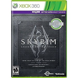 The Elder Scrolls V Skyrim (Legendary Edition) Seminovo - Xbox 360