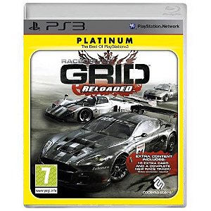 RaceDriver Grid Reloaded Seminovo - PS3
